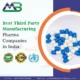Best Third Party Manufacturing Pharma Companies in India